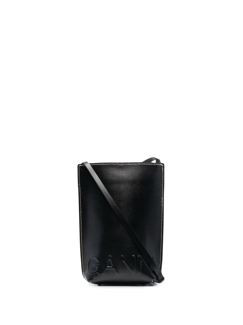 GANNI Small banner crossbody bag