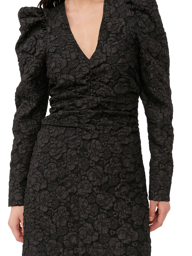 Jacquard Mini Dress