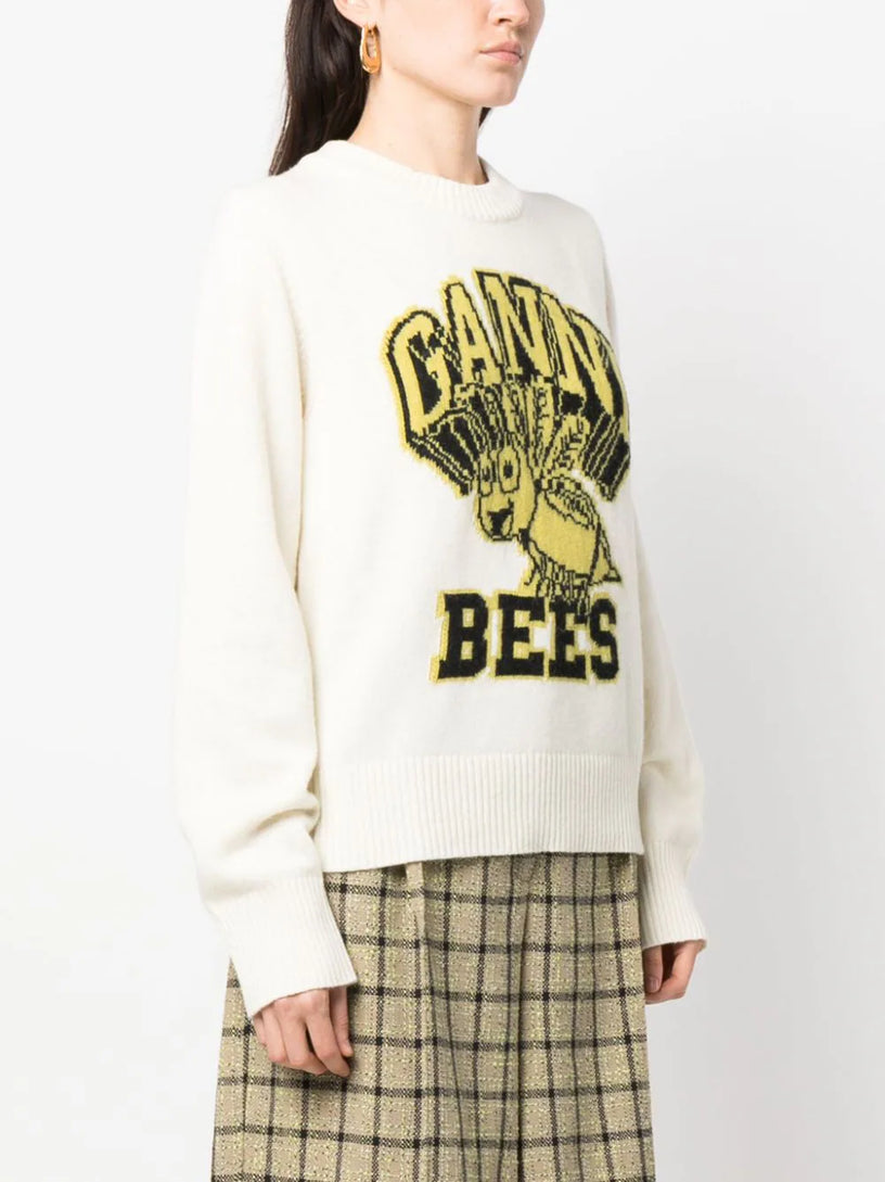 Graphic Bees Pullover