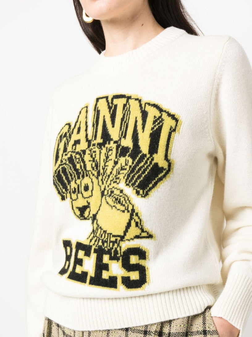 Graphic Bees Pullover