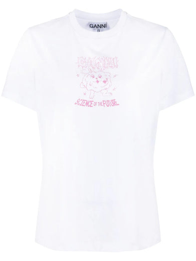 Pink Relaxed Bunny T-shirt