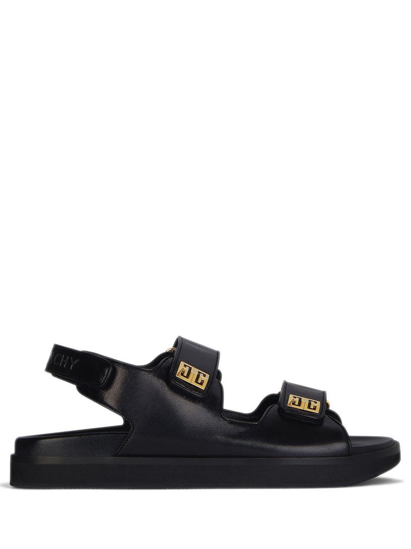 Givenchy 4g sandals in leather