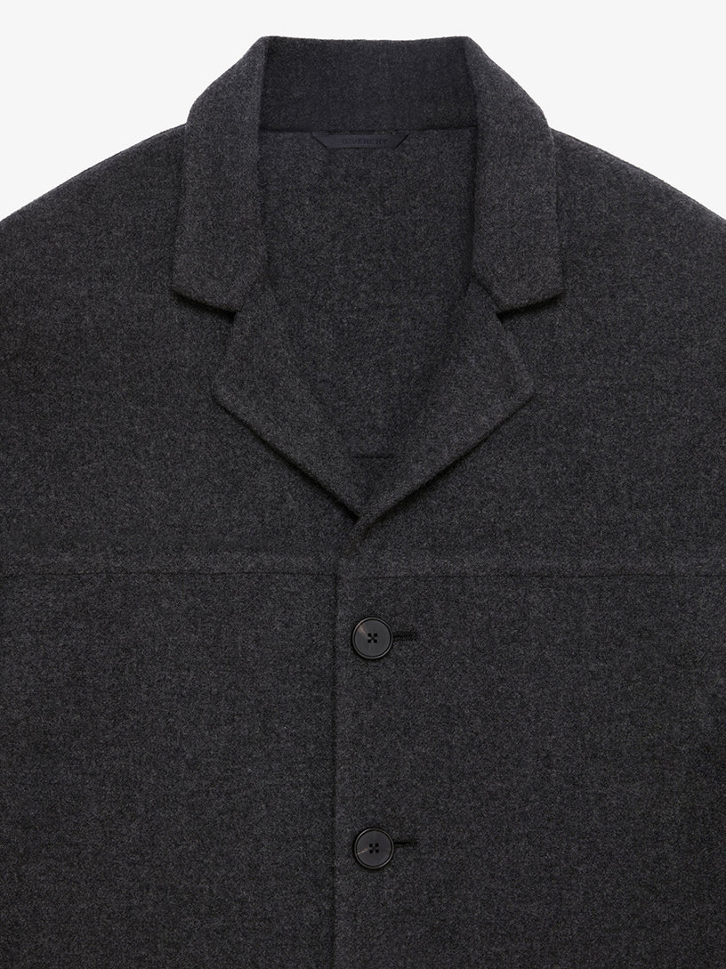 STRUCTURED JACKET IN WOOL AND CASHMERE