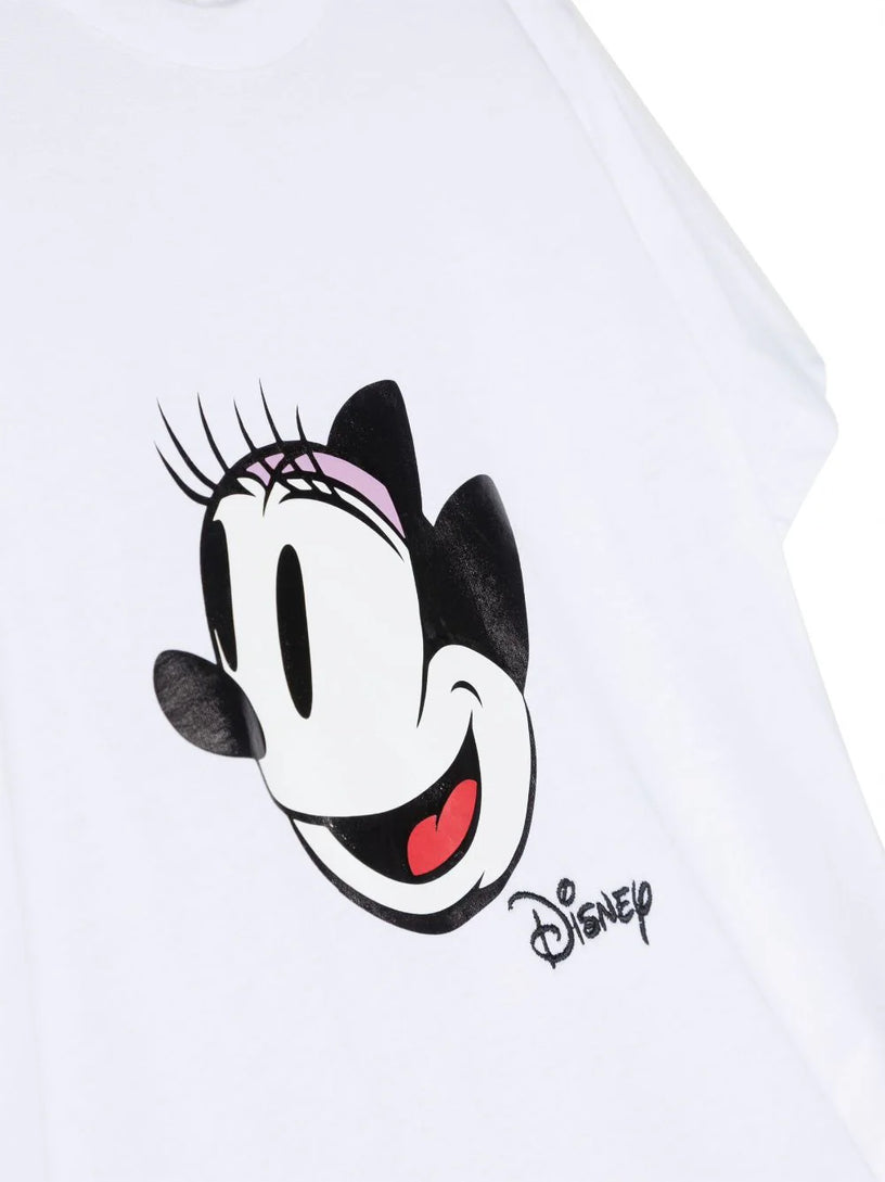 x Disney cartoon-print cotton T-shirt