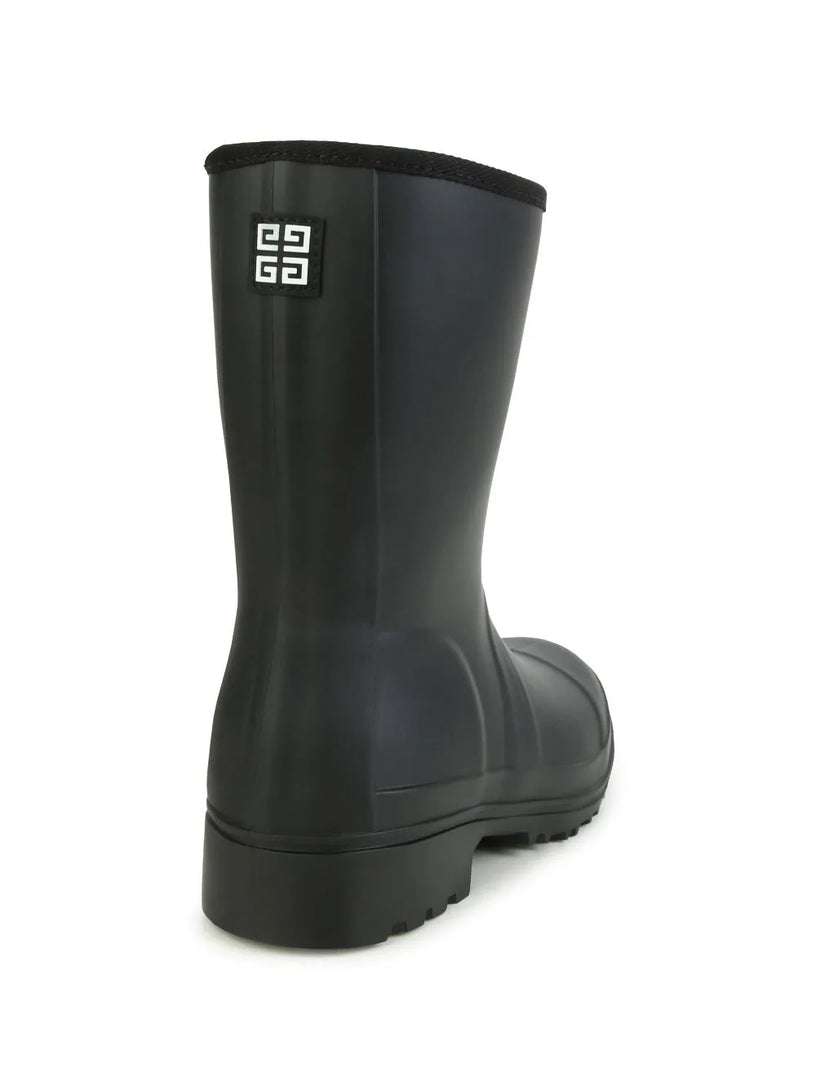 4G motif wellington boots