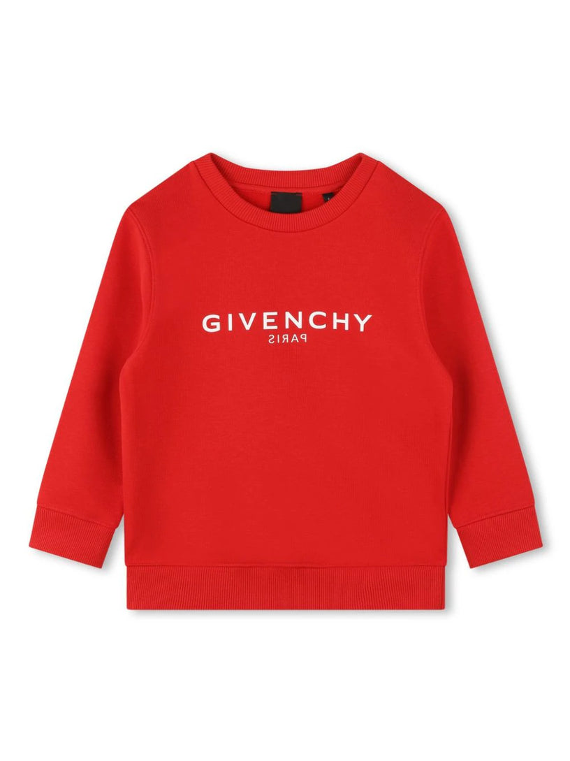 Reverse logo sweatshirt