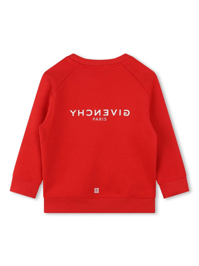 Reverse logo sweatshirt