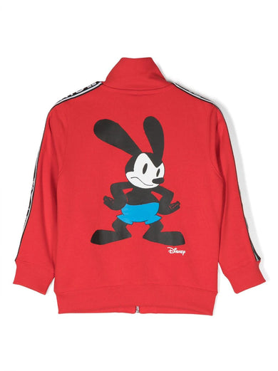 x Disney Oswald-print zip-up sweatshirt