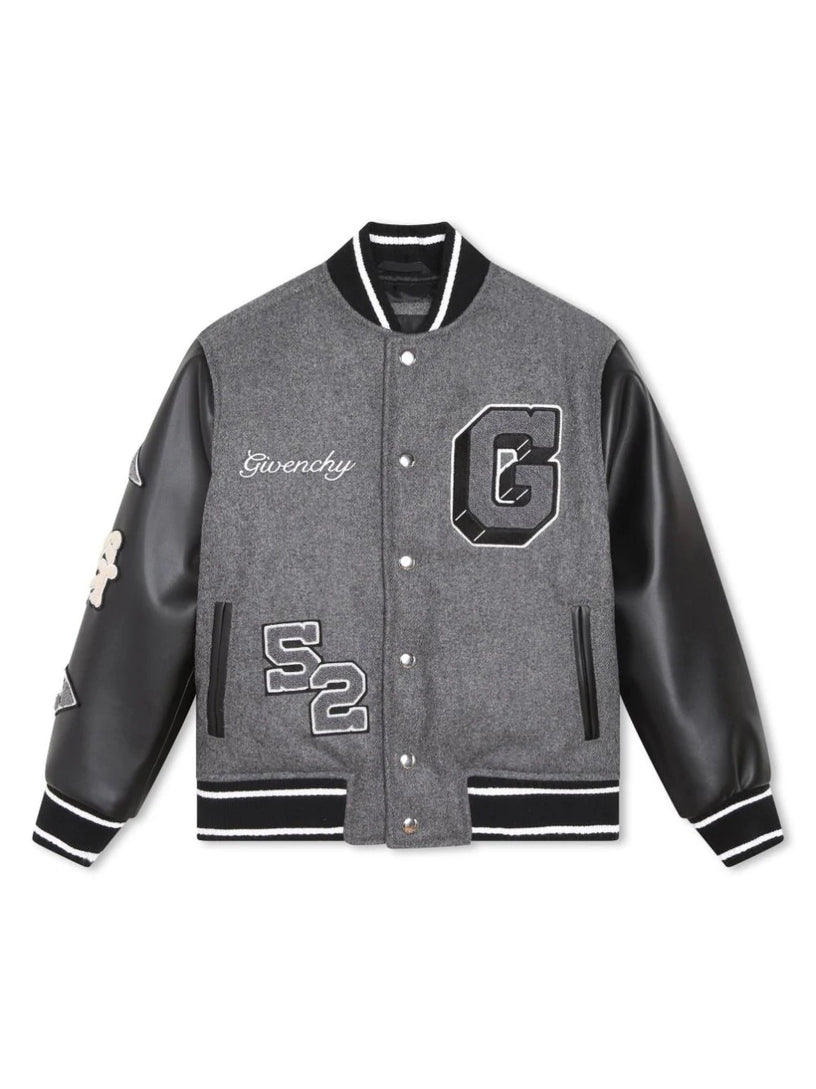 4G motif-appliqué Bomber Jacket