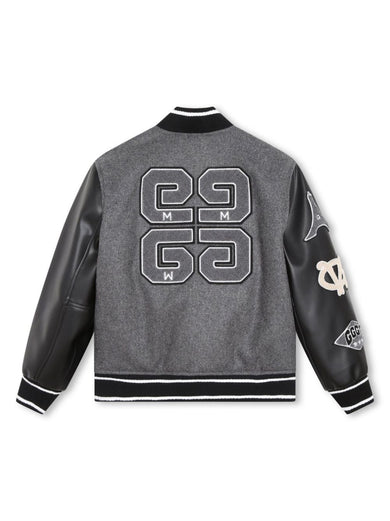 4G motif-appliqué Bomber Jacket