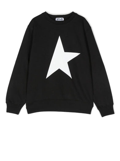 Crew-neck sweatshirt with print