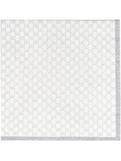 GG pattern baby blanket