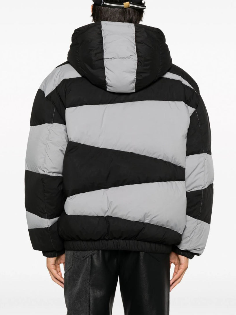 'KENZO Dazzle Stripe' hooded parka