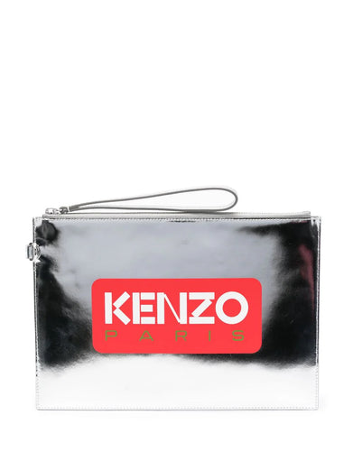 'KENZO Paris' leather card holder