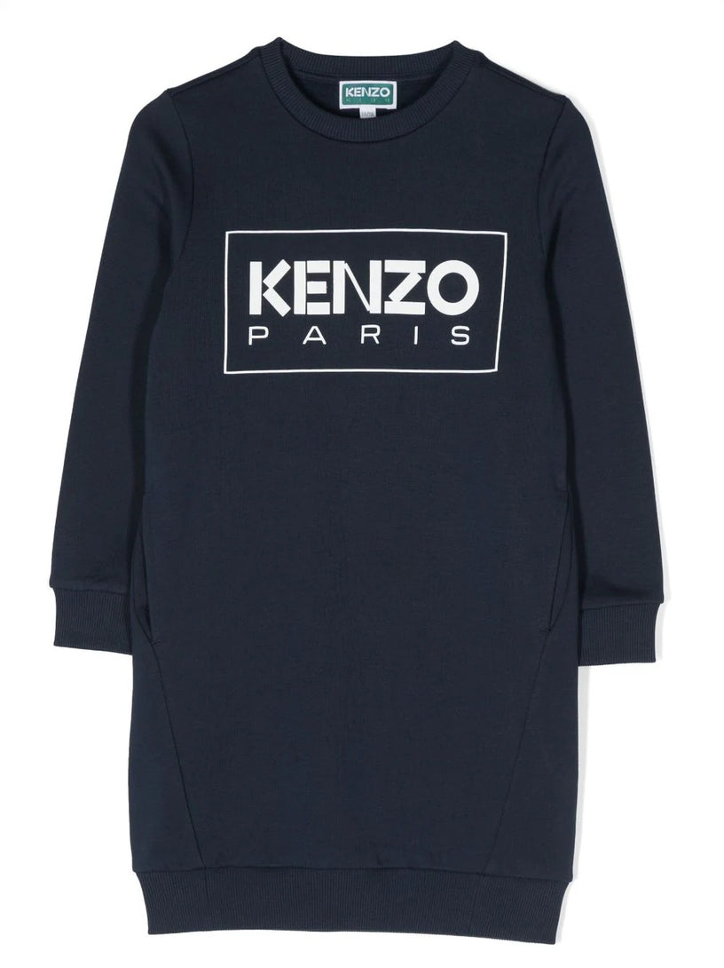 Logo sweatshirt dress