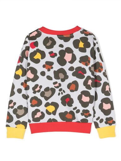 'Tokyo Paris Flower Animal Skin' sweatshirt