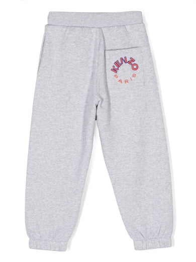 Logo-patch track pants