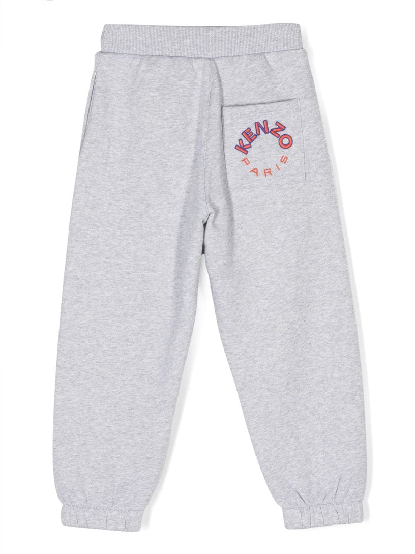 Logo-patch track pants