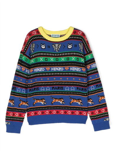 'Jungle Game' sweater