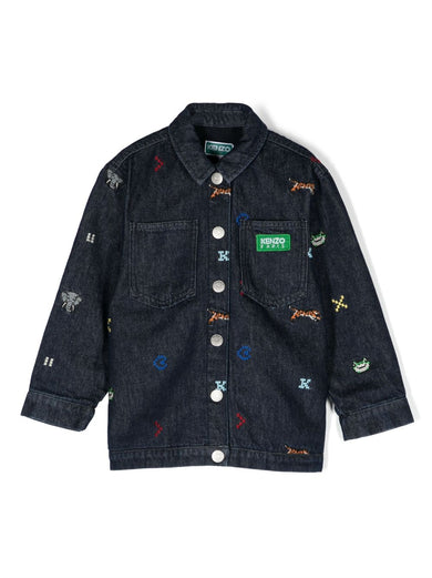 'Jungle Game' embroidered jacket