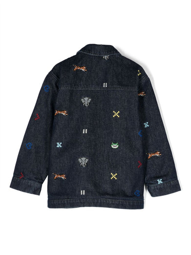 'Jungle Game' embroidered jacket