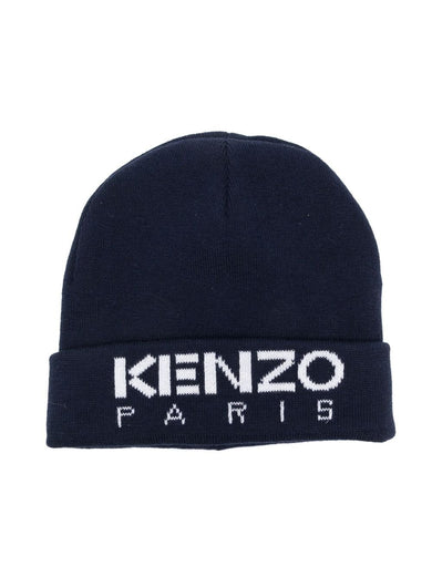 Logo knitted beanie