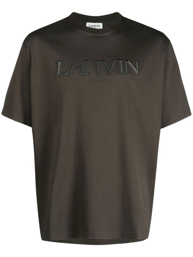 CLASSIC LANVIN PARIS EMBROIDERED T-SHIRT