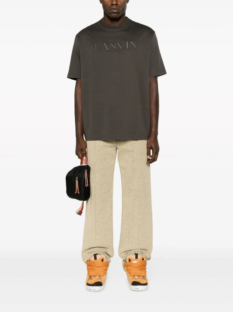 CLASSIC LANVIN PARIS EMBROIDERED T-SHIRT