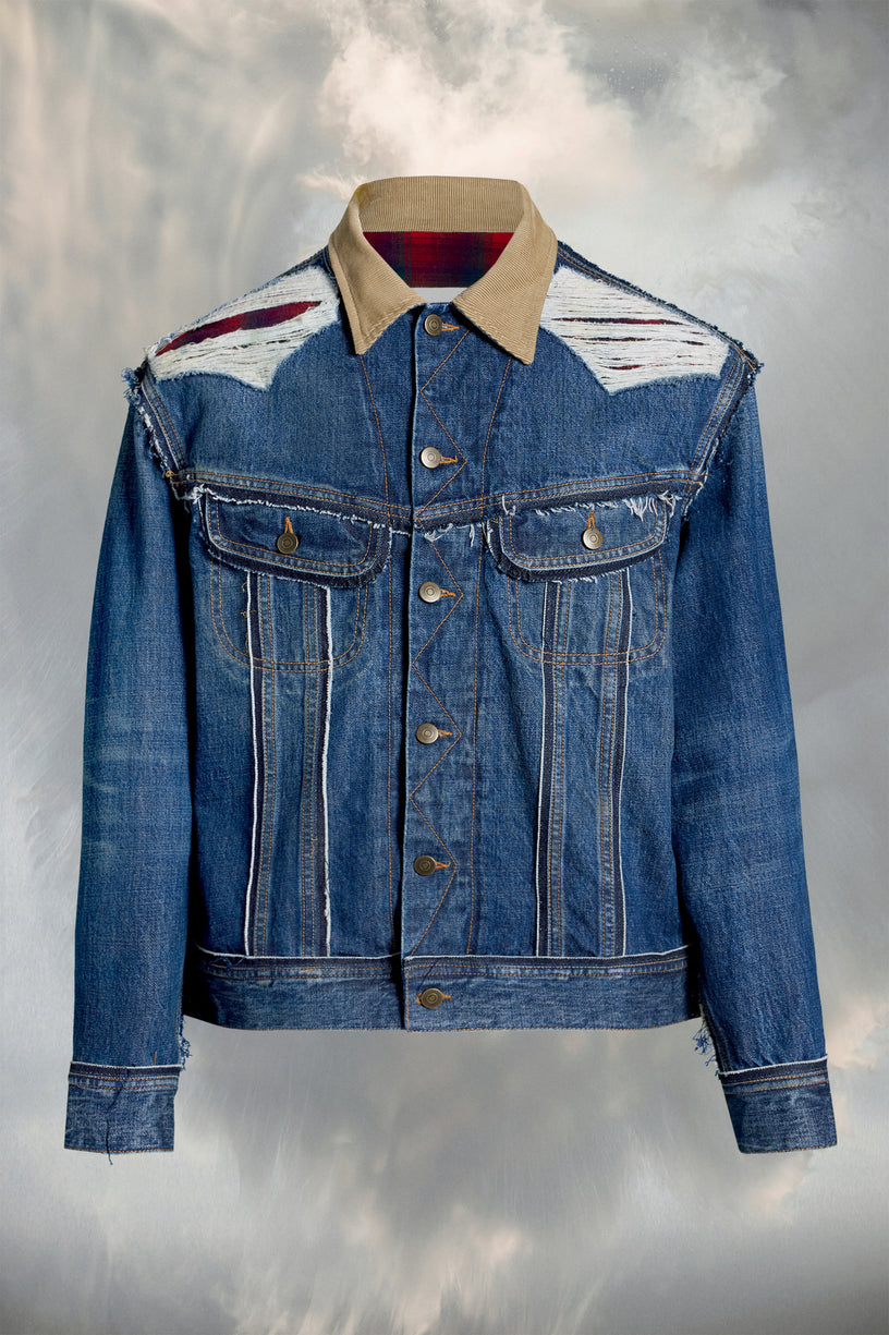 MAISON MARGIELA Pendleton denim jacket