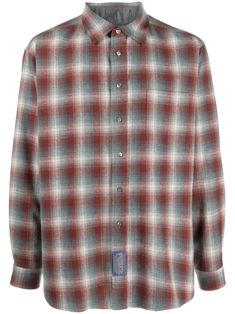 MAISON MARGIELA Pendleton wool shirt