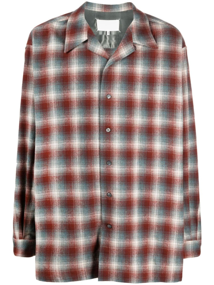 MAISON MARGIELA Pendleton oversized shirt