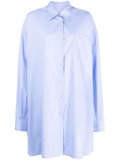 Cotton poplin shirt