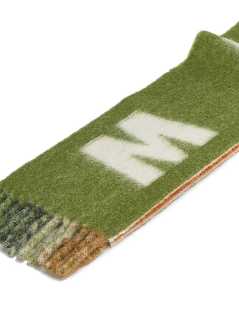 Scarf with Maxi Logo