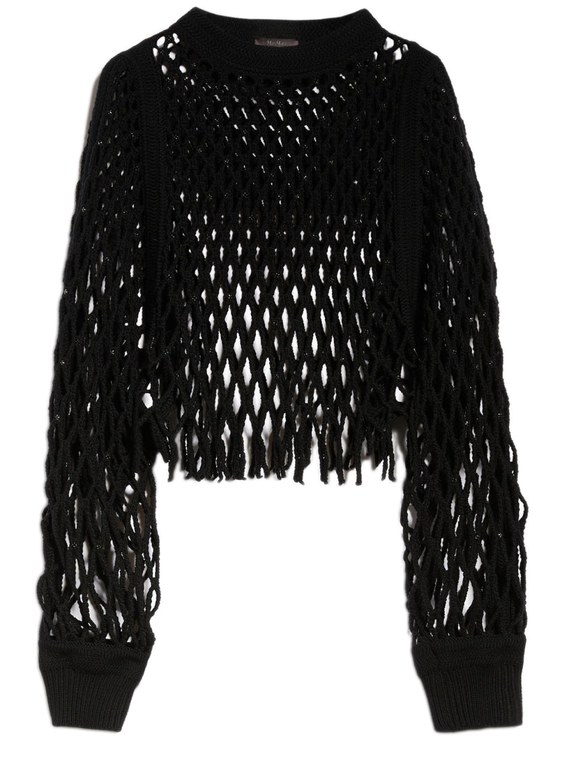 Max Mara Wool mesh sweater