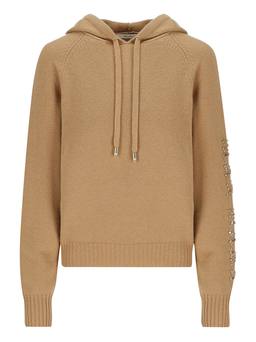 Ananas knit hoodie