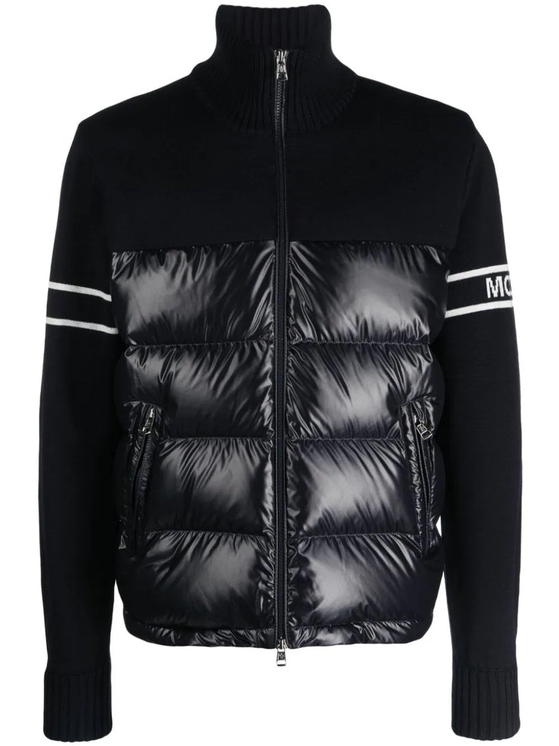 MONCLER Padded cardigan tricot