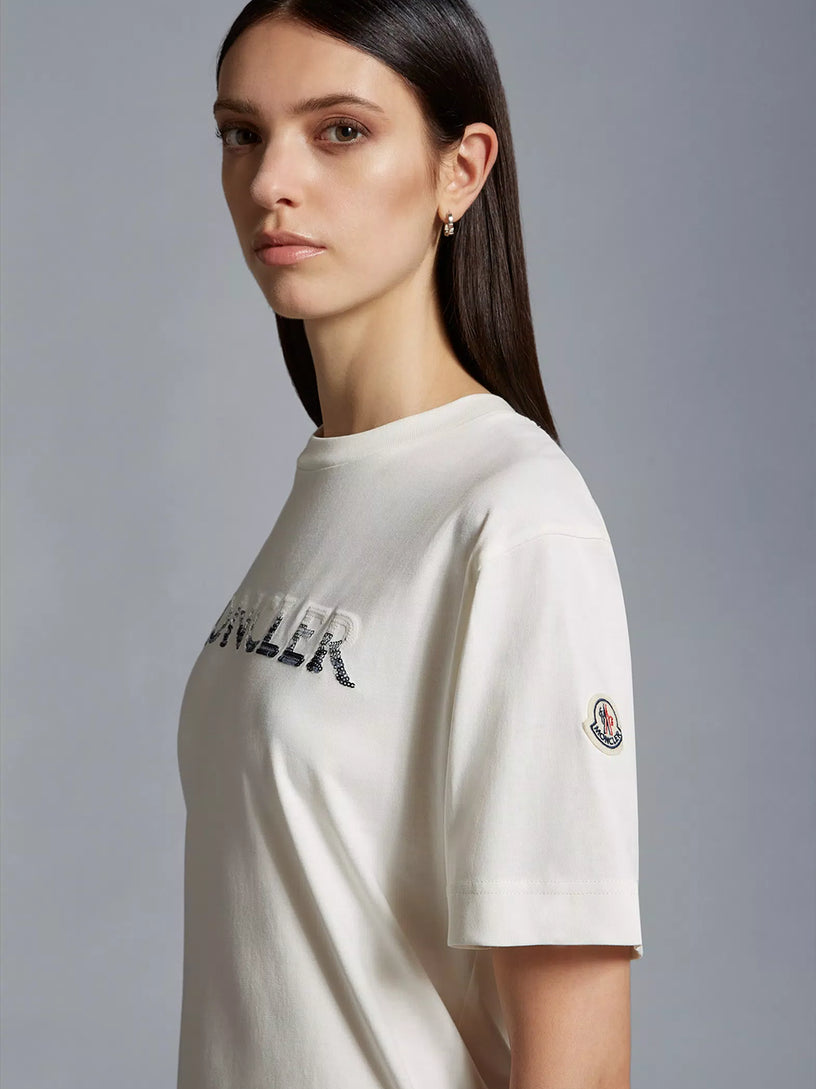 Sequin Logo T-Shirt