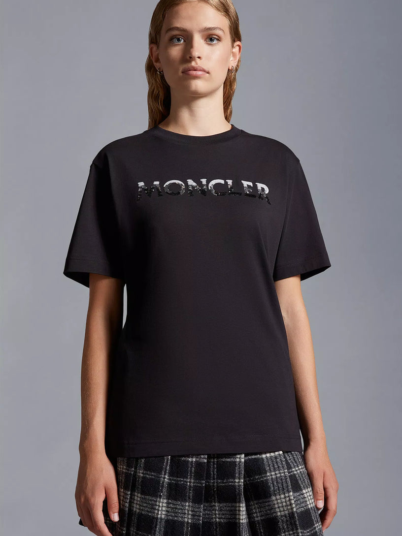 Sequin Logo T-Shirt