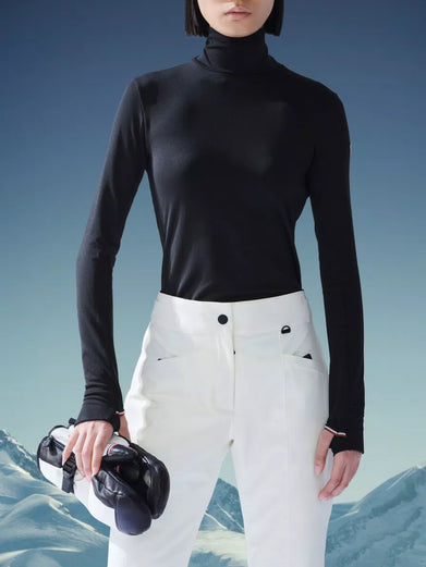 Turtleneck in technical fabric