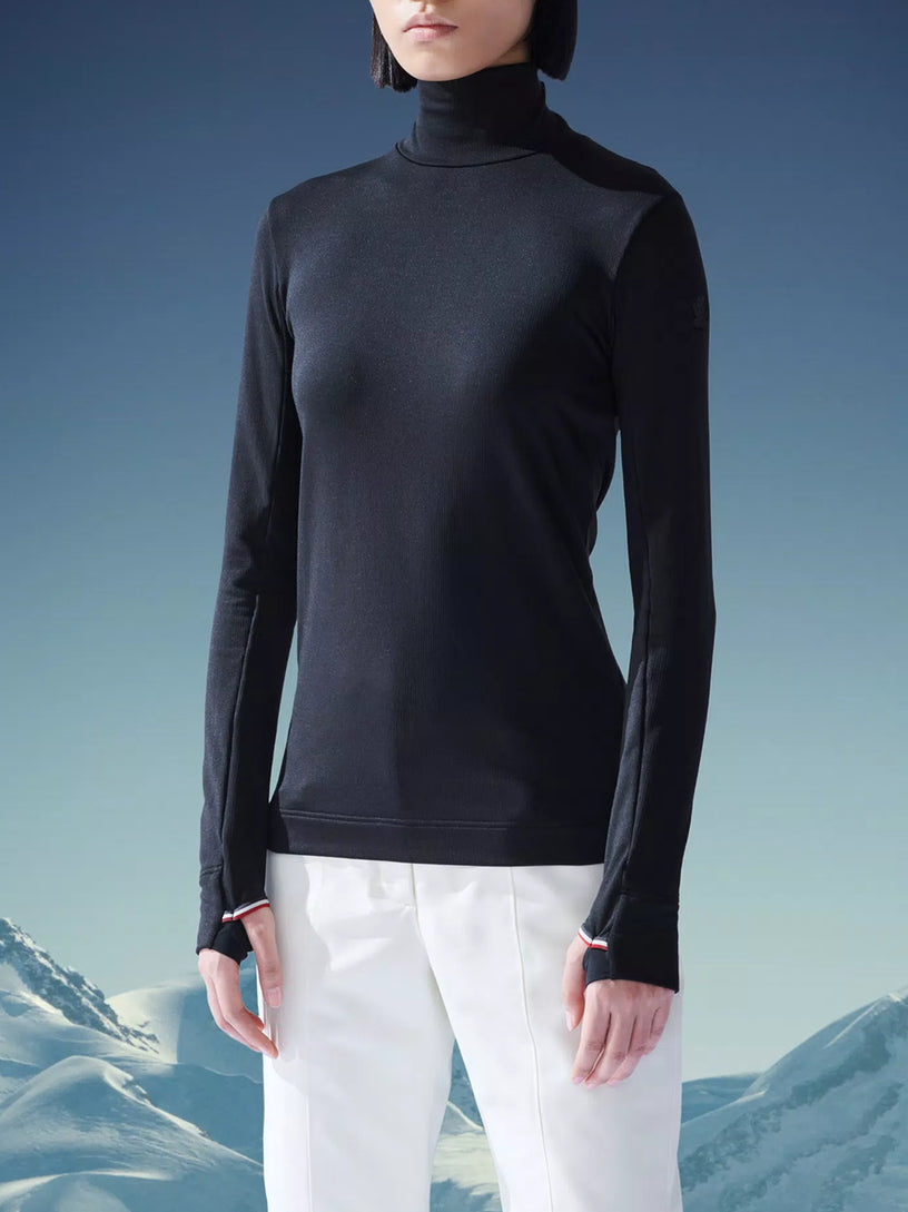 Turtleneck in technical fabric