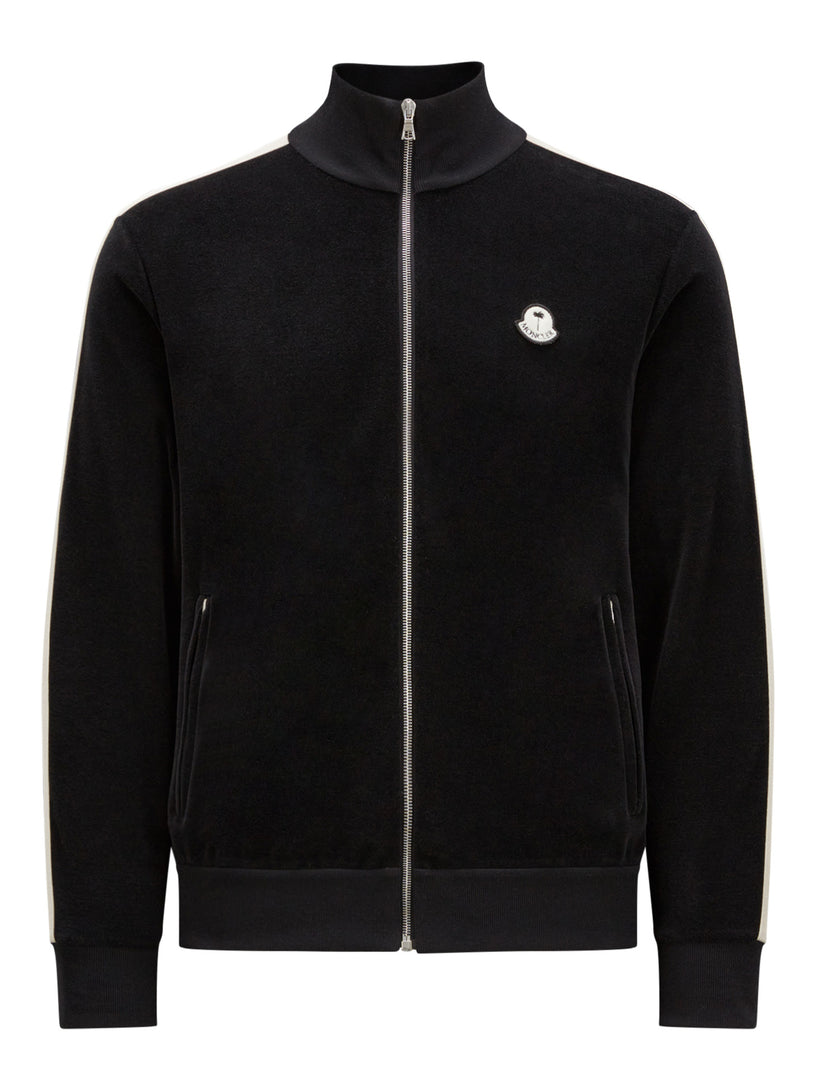 MONCLER GENIUS Chenille zip-up sweatshirt