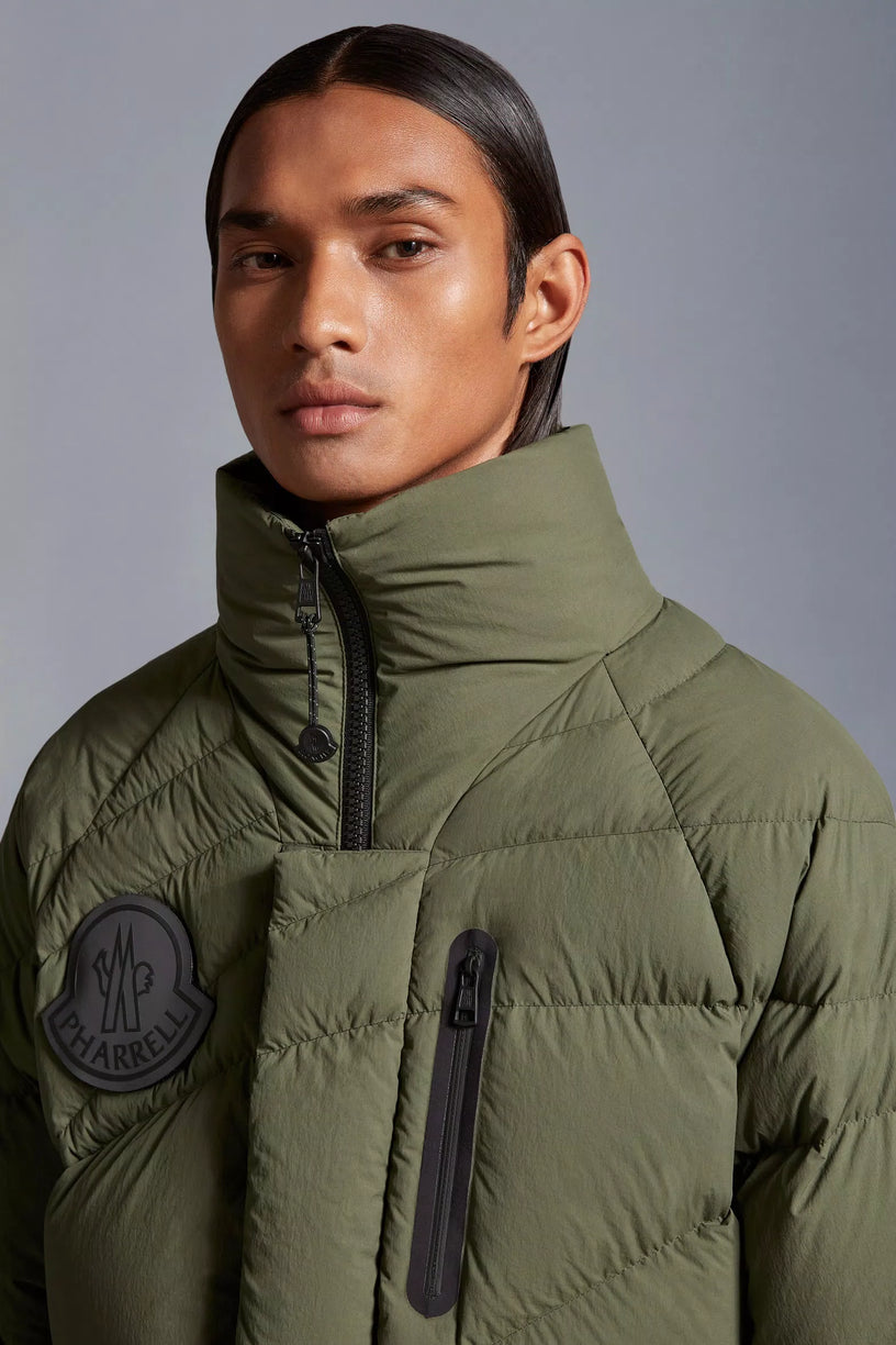 CHESTNUT SHORT DOWN JACKET MONCLER X PHARRELL WILLIAMS