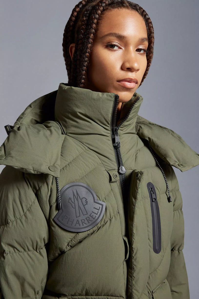 CHESTNUT SHORT DOWN JACKET MONCLER X PHARRELL WILLIAMS