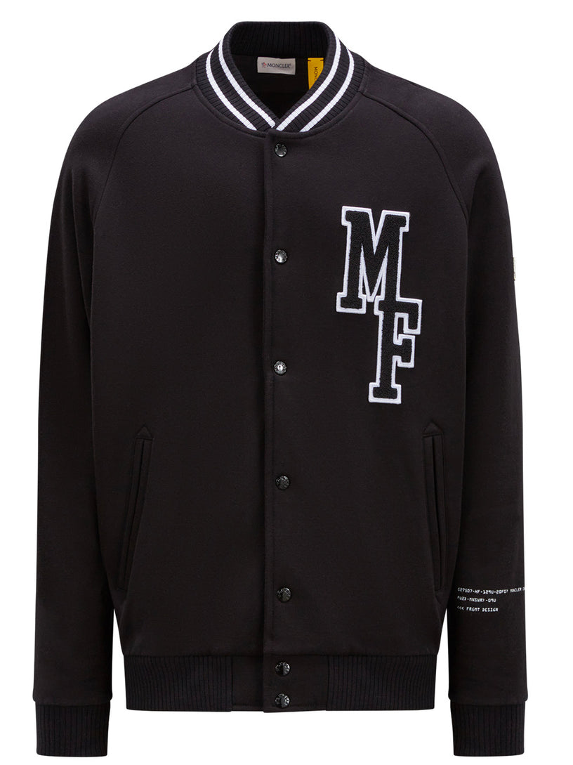 Varsity Fleece Cardigan