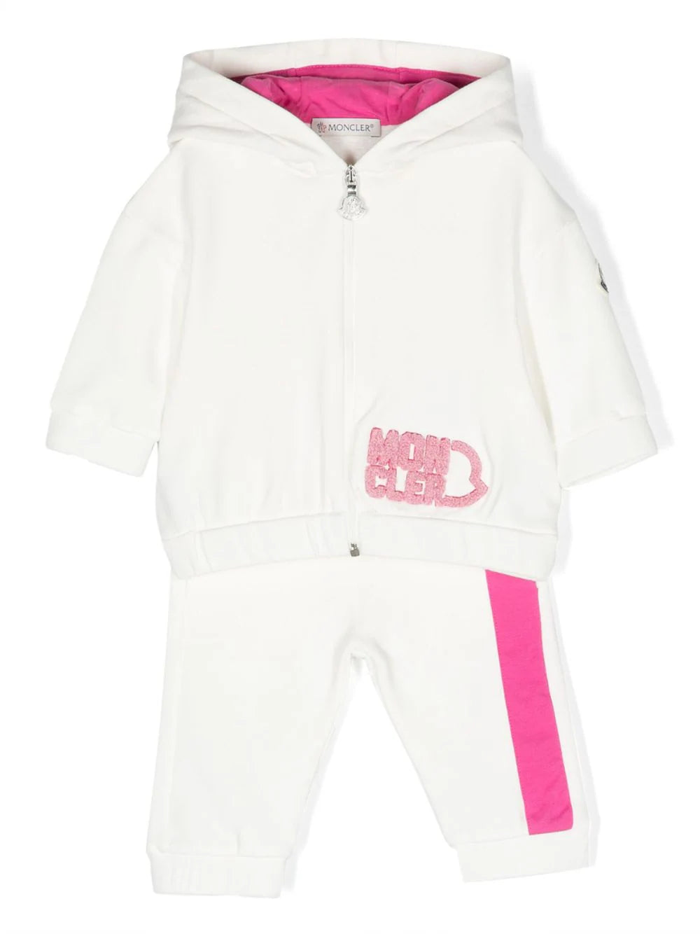 Tracksuit Set MONCLER Kids Bianco Grifo210