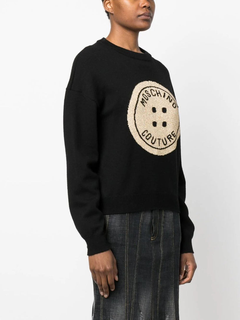 Moschino Button Jumper