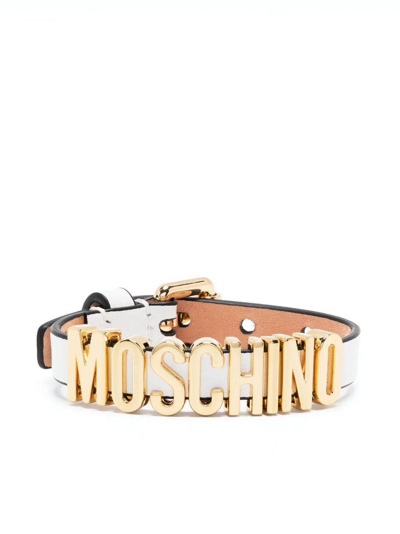 Moschino Lettering logo bracelet