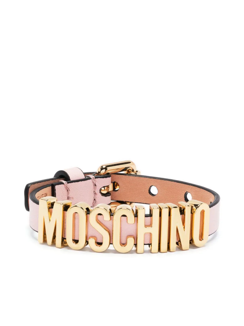 Moschino Lettering logo bracelet