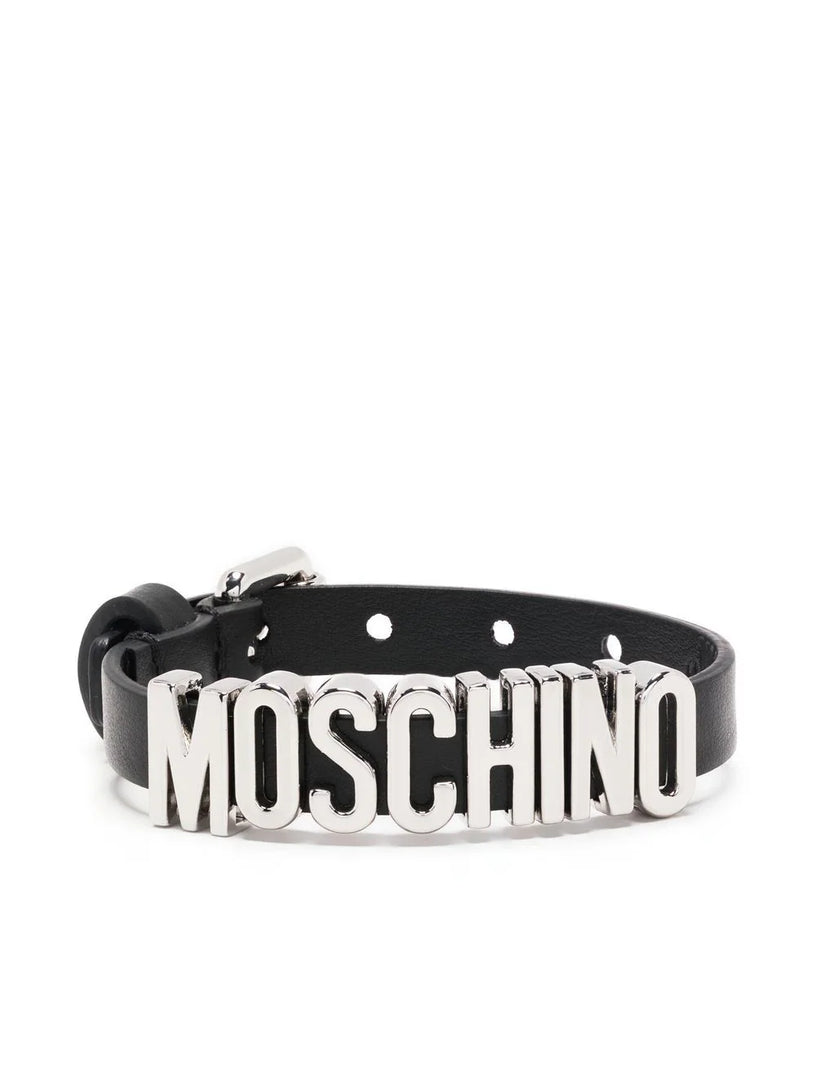 Moschino Lettering logo bracelet