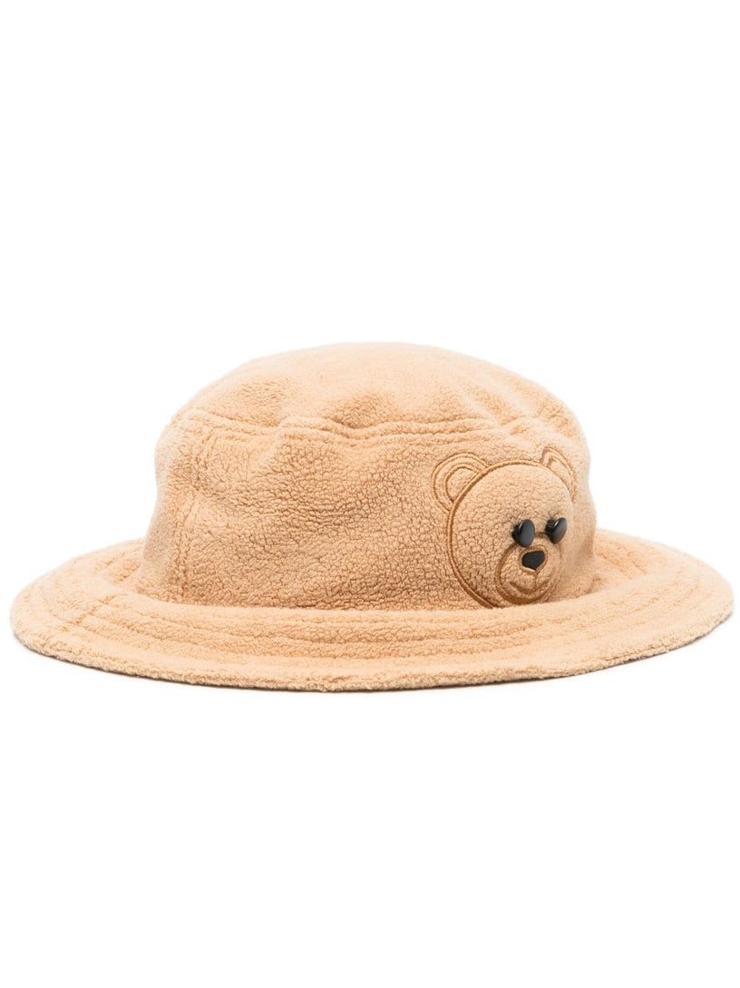 Moschino Moschino teddy bear fleece hat